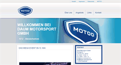Desktop Screenshot of daum-motorsport.de