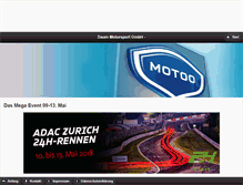Tablet Screenshot of daum-motorsport.de
